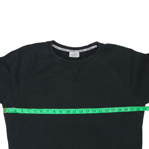 Mens UK Size L Calvin Klein Black Pullover Sweatshirt