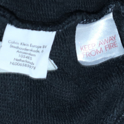 Mens UK Size L Calvin Klein Black Pullover Sweatshirt