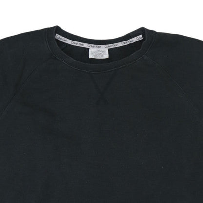 Mens UK Size L Calvin Klein Black Pullover Sweatshirt