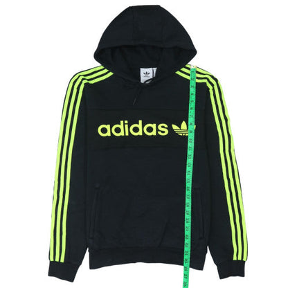 Mens UK Size S adidas Black Pullover Hoodie