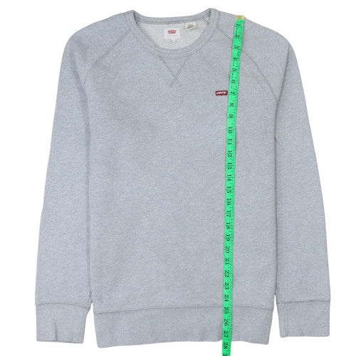 Mens UK Size M Levi's Grey Pullover Sweatshirt
