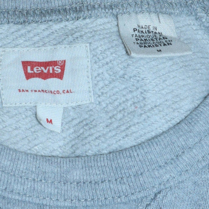 Mens UK Size M Levi's Grey Pullover Sweatshirt