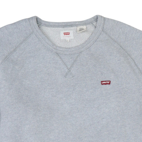 Mens UK Size M Levi's Grey Pullover Sweatshirt