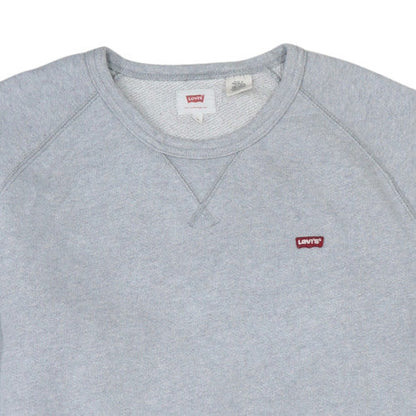 Mens UK Size M Levi's Grey Pullover Sweatshirt