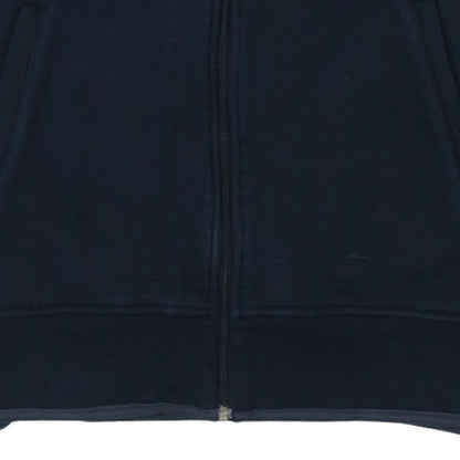 Mens UK Size 2XL adidas Blue Full Zip Hoodie