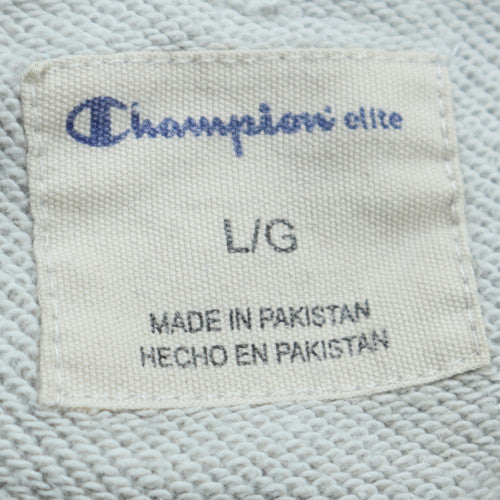 Mens UK Size L Champion Grey Pullover Sweatshirt