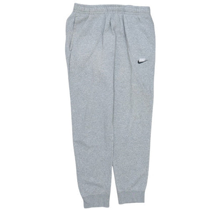 Nike Men's Grey Jogger Sweatpants M Regular Fit Fleece Activewear