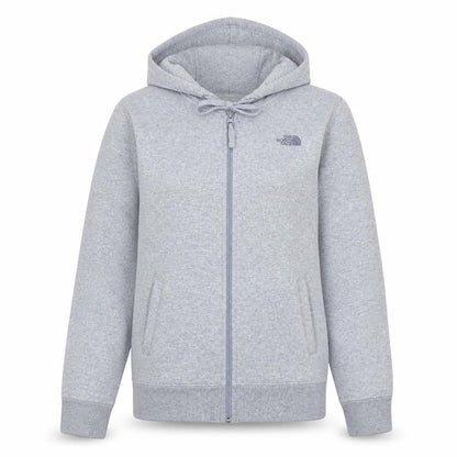 Womens UK Size S The North Face Grey Full Zip Hoodie