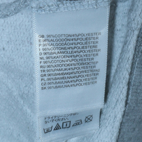 Womens UK Size S The North Face Grey Full Zip Hoodie