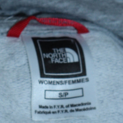 Womens UK Size S The North Face Grey Full Zip Hoodie