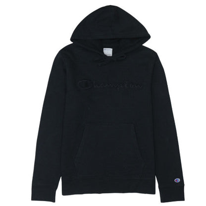 Mens UK Size M Champion Black Pullover Hoodie