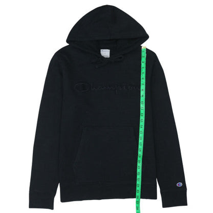 Mens UK Size M Champion Black Pullover Hoodie