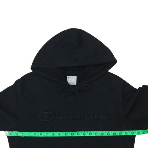 Mens UK Size M Champion Black Pullover Hoodie