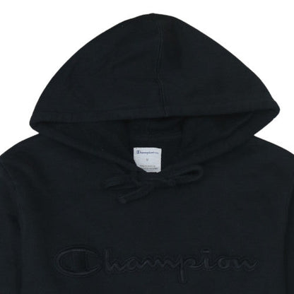 Mens UK Size M Champion Black Pullover Hoodie