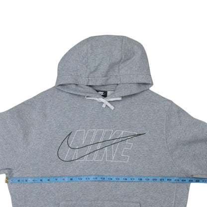 Mens UK Size L Nike Grey Pullover Hoodie