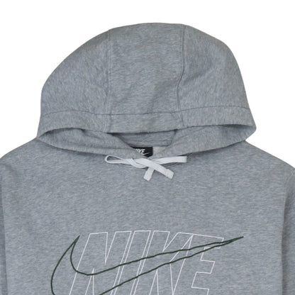 Mens UK Size L Nike Grey Pullover Hoodie