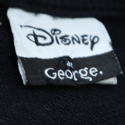 Womens UK Size M Disney at George Black Pullover Sweatshirt