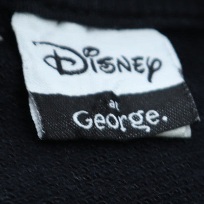 Womens UK Size M Disney at George Black Pullover Sweatshirt