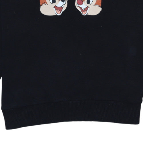 Womens UK Size M Disney at George Black Pullover Sweatshirt