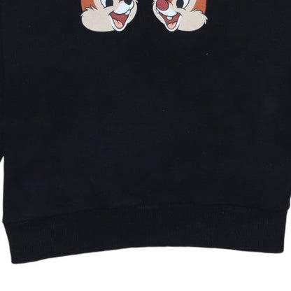 Womens UK Size M Disney at George Black Pullover Sweatshirt