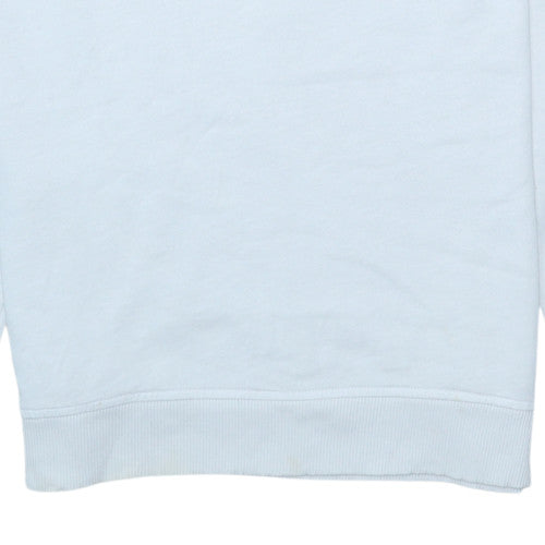 Mens UK Size M Tommy Jeans White Pullover Sweatshirt