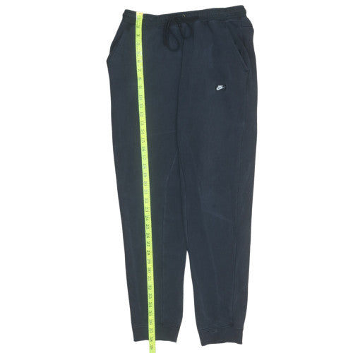 Nike Men's Black Fleece Jogger Sweatpants L Regular Fit Activewear