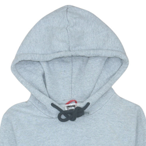 Womens UK Size XS The North Face Grey Pullover Hoodie