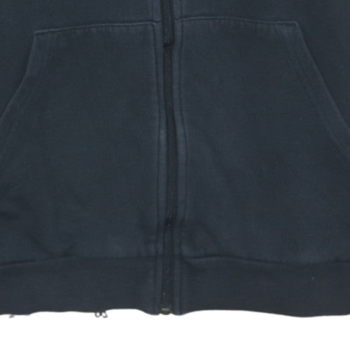 Boys UK Size 15-16 Years adidas Black Full Zip Hoodie