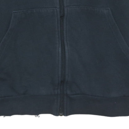 Boys UK Size 15-16 Years adidas Black Full Zip Hoodie