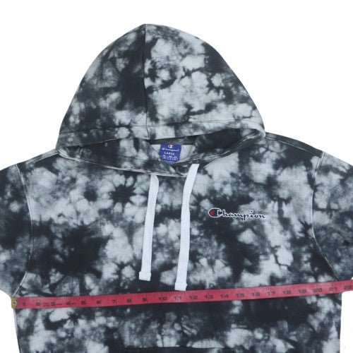 Mens UK Size L Champion Multicoloured Pullover Hoodie