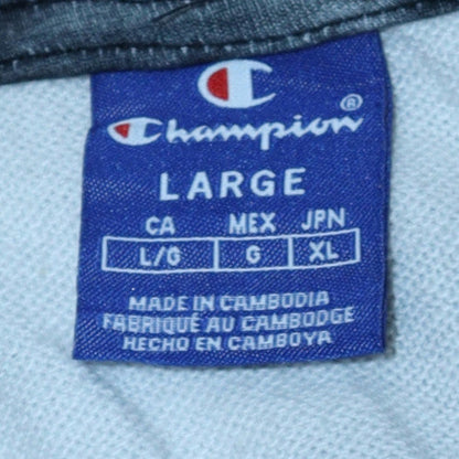 Mens UK Size L Champion Multicoloured Pullover Hoodie