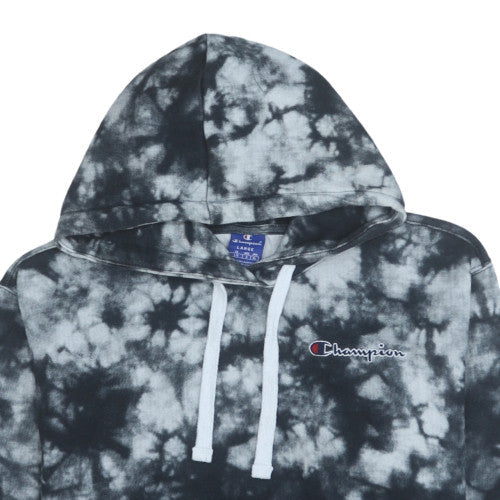 Mens UK Size L Champion Multicoloured Pullover Hoodie