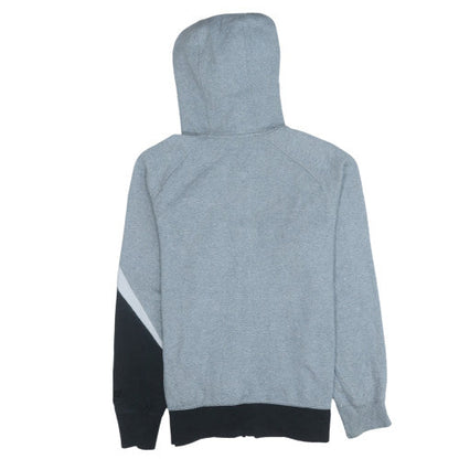 Mens UK Size M Nike Grey Full Zip Hoodie