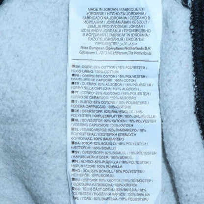 Mens UK Size M Nike Grey Full Zip Hoodie
