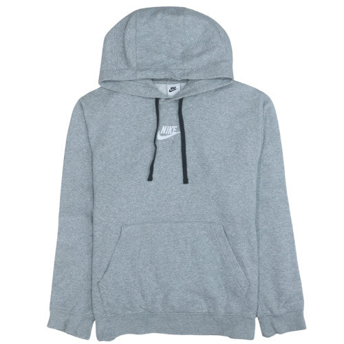 Mens UK Size M Nike Grey Pullover Hoodie
