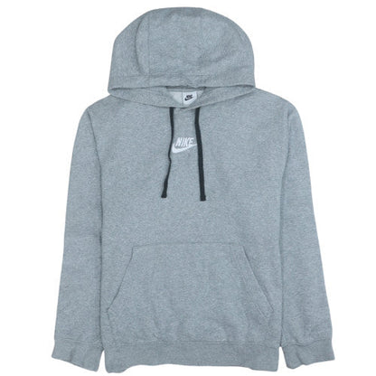Mens UK Size M Nike Grey Pullover Hoodie