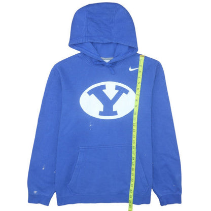 Mens UK Size L Nike Blue Pullover Hoodie