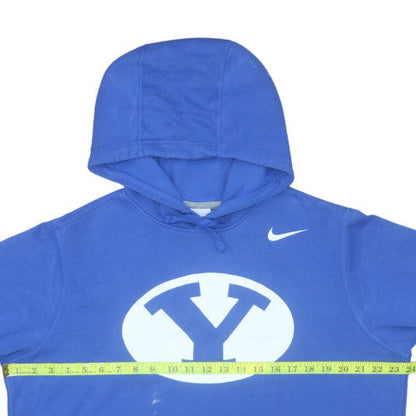 Mens UK Size L Nike Blue Pullover Hoodie