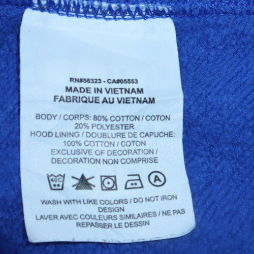 Mens UK Size L Nike Blue Pullover Hoodie