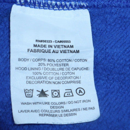 Mens UK Size L Nike Blue Pullover Hoodie