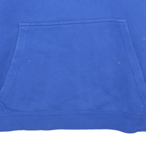 Mens UK Size L Nike Blue Pullover Hoodie