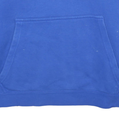 Mens UK Size L Nike Blue Pullover Hoodie
