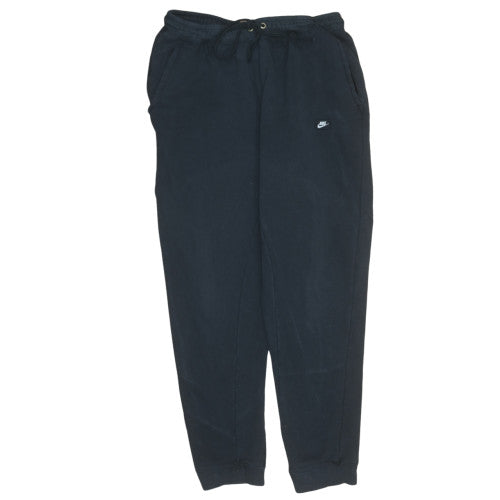 Nike Men’s Black Jogger Sweatpants L Regular Fit Cotton Blend Activewear