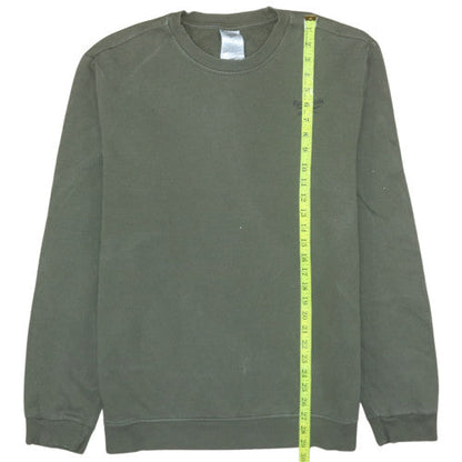 Mens UK Size L Reebok Green Pullover Sweatshirt