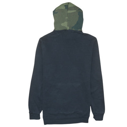Adidas Mens Black Camouflage Hooded Pullover Sweatshirt M