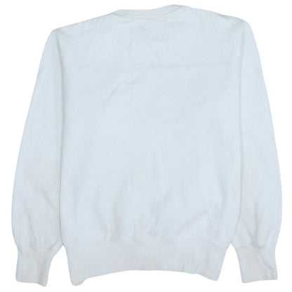 Mens UK Size L Champion White Pullover Sweatshirt