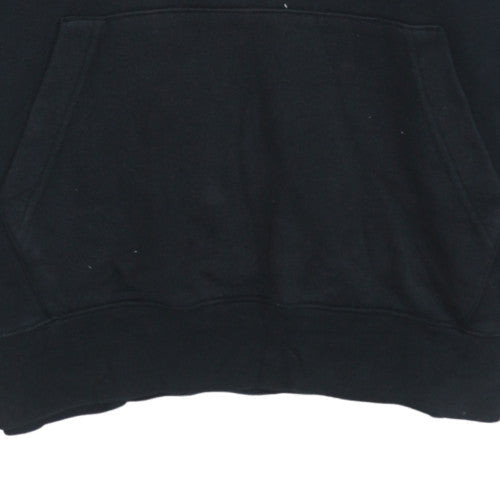 Mens UK Size M Nike Black Pullover Hoodie