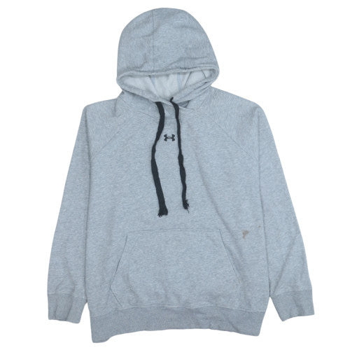 Mens UK Size XL Under armour Grey Pullover Hoodie