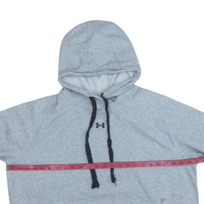 Mens UK Size XL Under armour Grey Pullover Hoodie