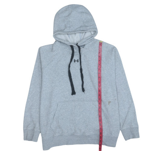 Mens UK Size XL Under armour Grey Pullover Hoodie